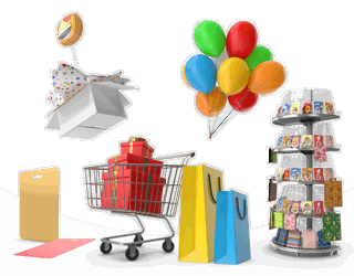 An illustrative Shopping image.