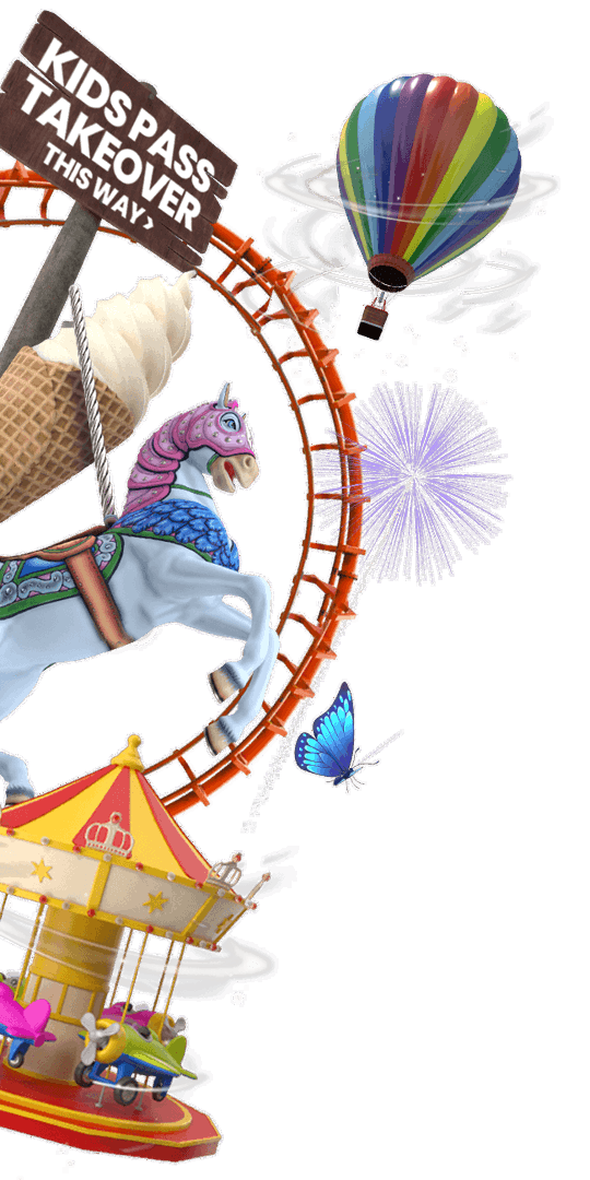 Kids Pass illustrative Family days out banner image